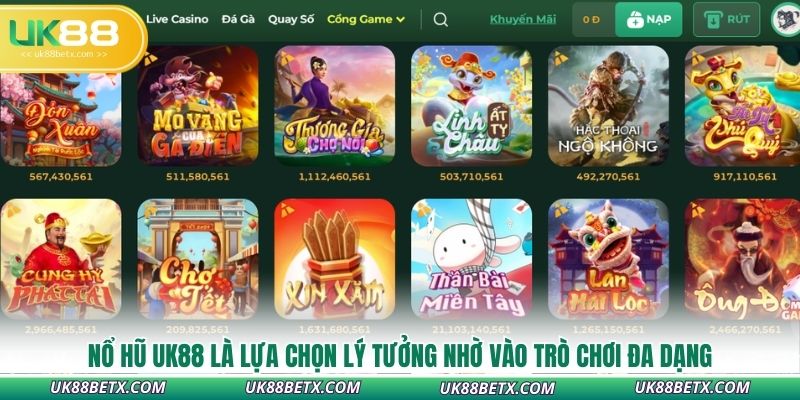 no-hu-uk88-la-lua-chon-ly-tuong-nho-vao-tro-choi-da-dang